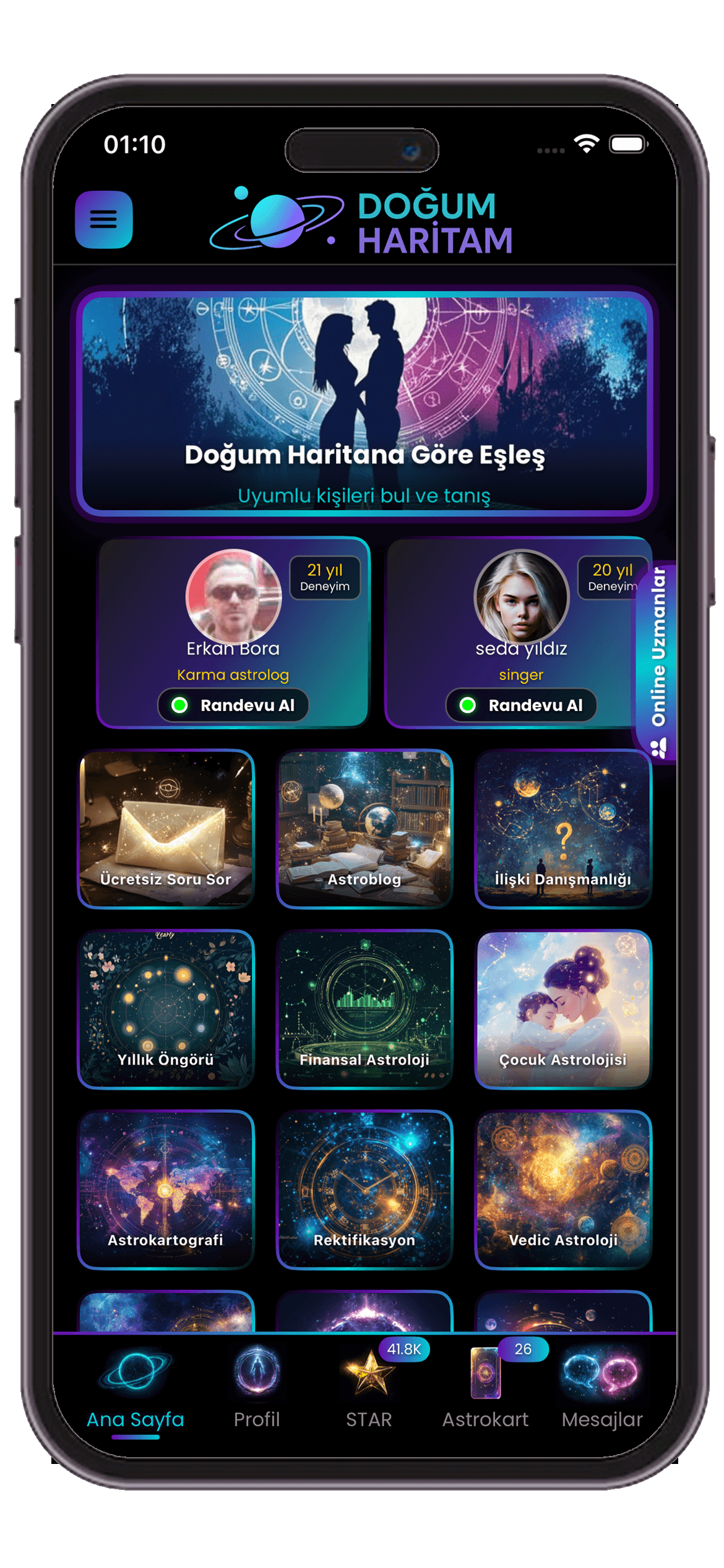Doğum Haritam Mobil Uygulama